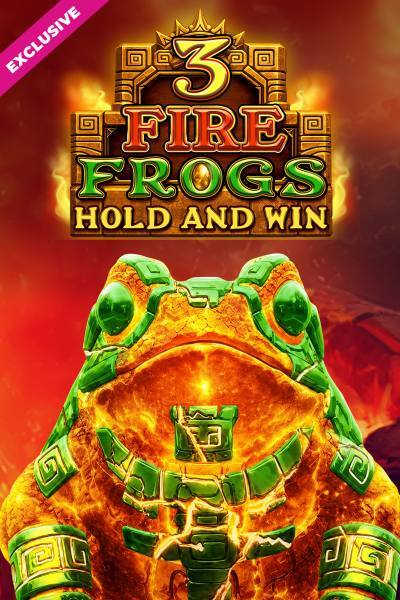 3 Fire Frogs: Hold & Win